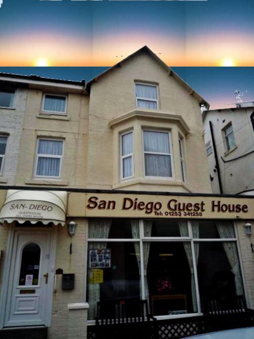 San Diego Guest House - Near Pleasure Beach Блекпул Екстериор снимка